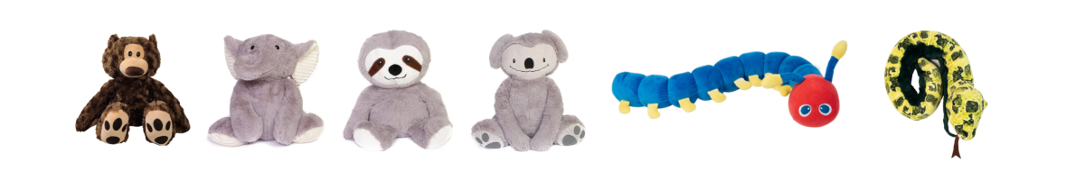 AdaptStore weighted stuffed animal collection