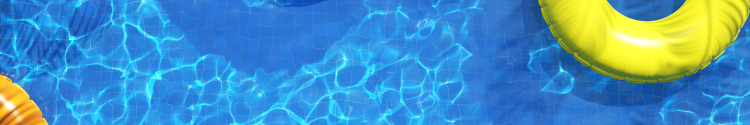 Water with floating tubes